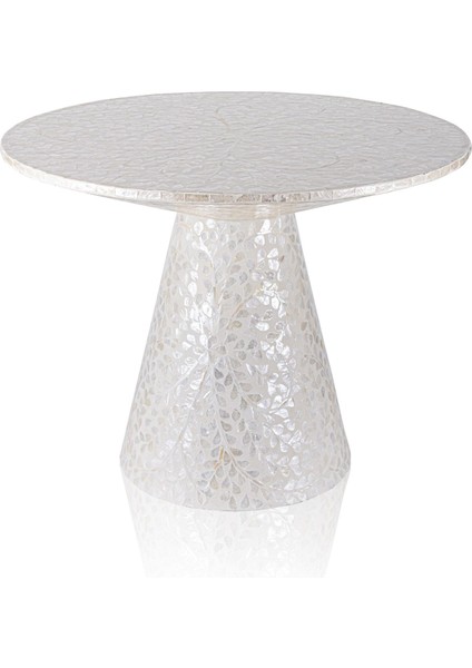 Sedef Tabure Yan Sehpa 66X50 cm TLC0116