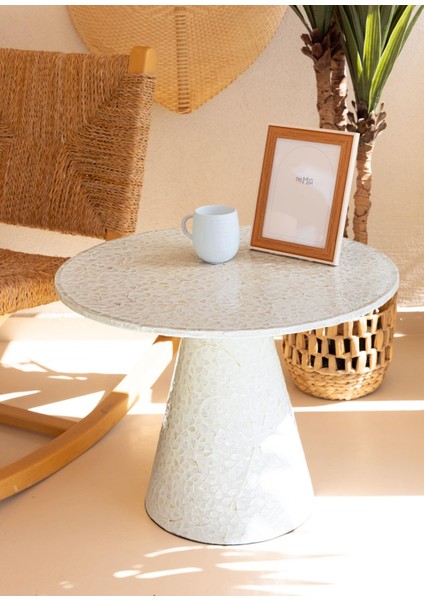 Sedef Tabure Yan Sehpa 66X50 cm TLC0116 fiyatları