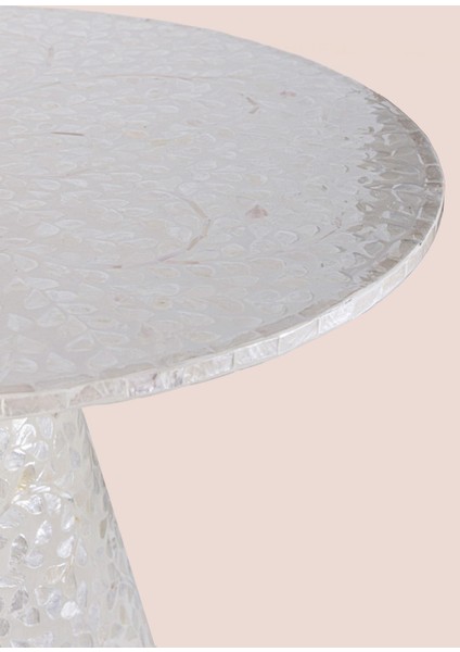 Sedef Tabure Yan Sehpa 66X50 cm TLC0116 fırsatları