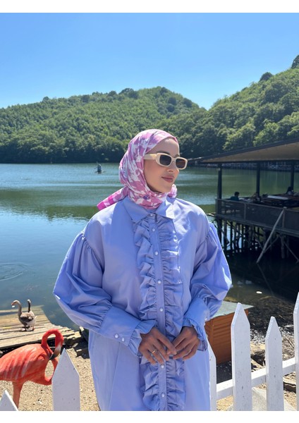 Pastel Soft Şal Pembe