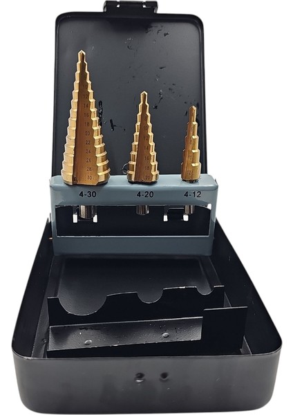 B.h.d BHD000805 4-12 4-20 4-30MM Kademeli Matkap Ucu Seti