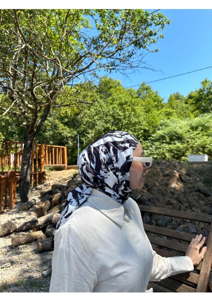 Pastel Soft Şal Siyah