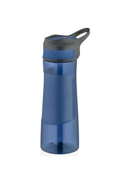 Uzspace 9002 730ML Pipetli Mavi Tritan Matara