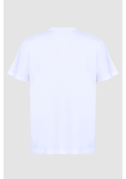 Cool Baskılı %100 Pamuk Bisiklet Yaka Basic T-Shirt fiyatları