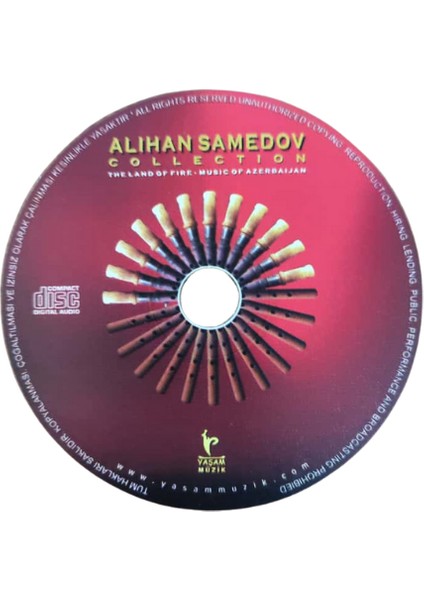 Alihan Samedov – Collection – (The Land Of Fire- Music Of Azerbaijan) CD fiyatları