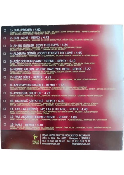 Alihan Samedov – Collection – (The Land Of Fire- Music Of Azerbaijan) CD fırsatları