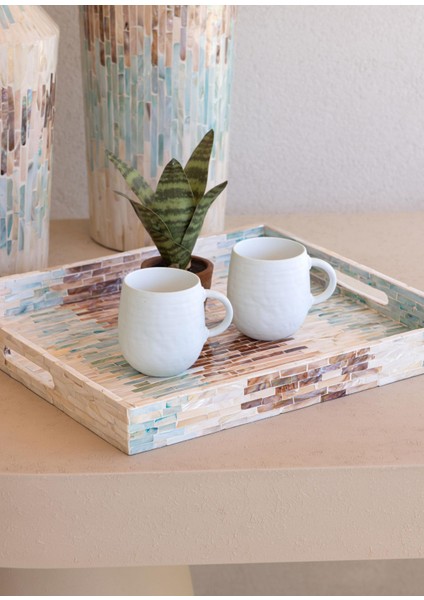 Sedef Tepsi 45X40X5 cm TLC0112 fiyatları