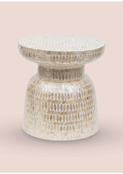 Sedef Tabure Yan Sehpa 38X40 cm TLC0102 fırsatları