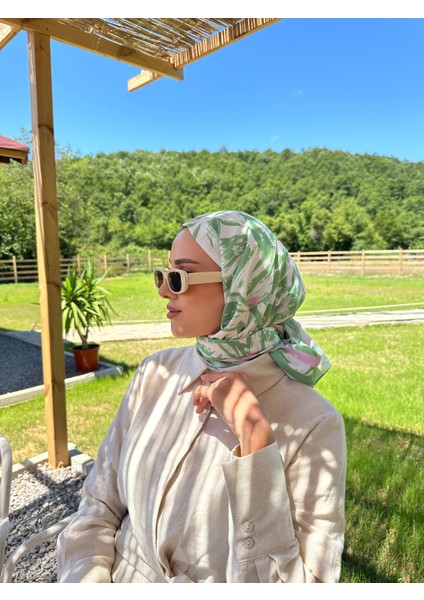 Pastel Soft Şal Yeşil