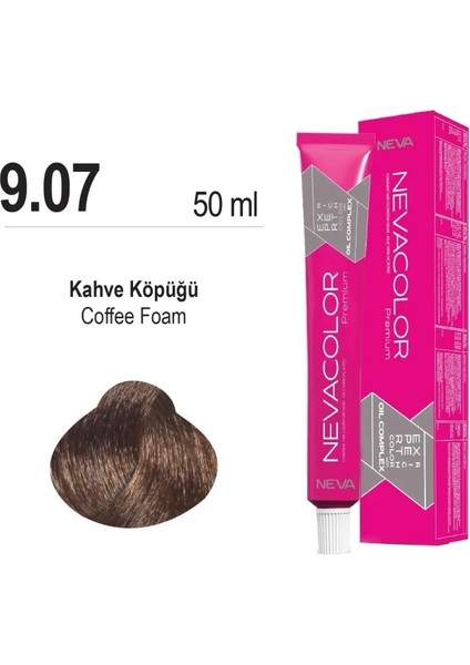 color Saç Boyası 9.07 Kahve Köpüğü
