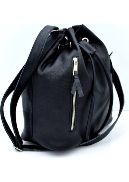 Siyah Büyük Torba Deri Askılı Çanta fiyatları