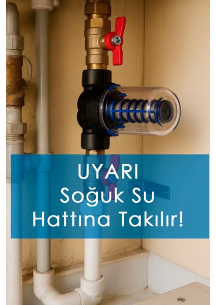 Kireç ve Tortu Önleyici Kombi Filtresi – Ekonomik ve Pratik Çözüm