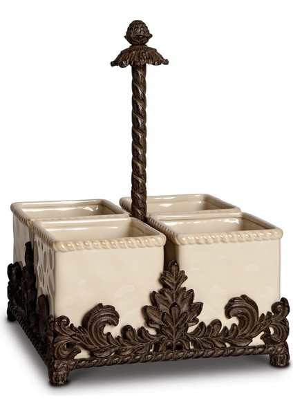 Acanthus Ceramic Flatware Cadd