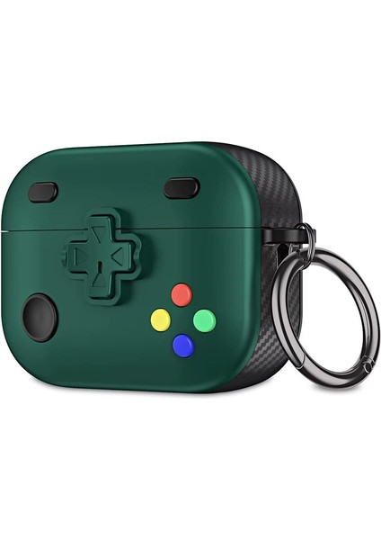 Aırpods 1-2 Kılıf Konsol Yeşil