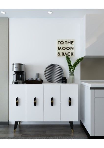 8170KM-32DD Konsol,kahve Köşesi,ayakkabılık,ofis Evrak Dolabı,mutfak Kiler Dolabı,tv Ünitesi