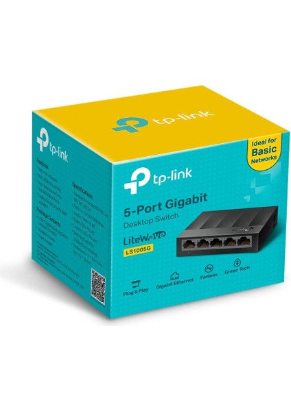 LS1005G Ethernet Çevirici 5 Port 10/100/1000 Mbps indirimleri