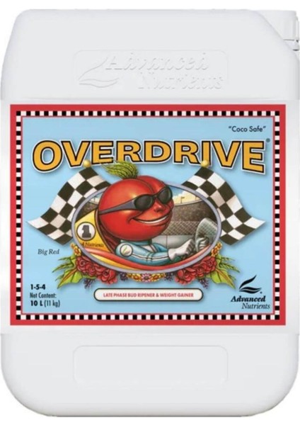 Overdrive 10 Litre Bitki Hasat Arttırıcı