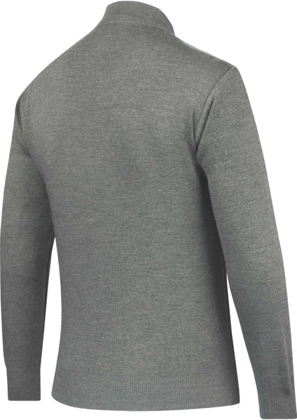 Erkek Yarım Balıkçı Kazak Desenli Çelik Örgü Klasik Kalıp - 5204B fırsatları