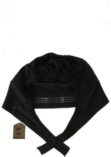 Silikonlu Düz Bone | Kaymayan Tesettür Hijab Iç Bone — Dikişsiz Siyah Rahat ve Şık Kullanım fiyatları