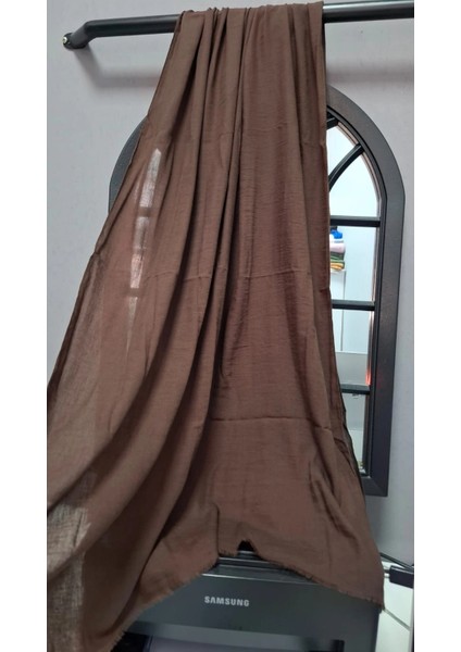 Aminesil Pamuk Şal Kahverengi Renk indirimleri