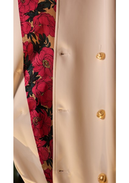 Mıssemramıss Ekru Renk Rose Trençkot modelleri