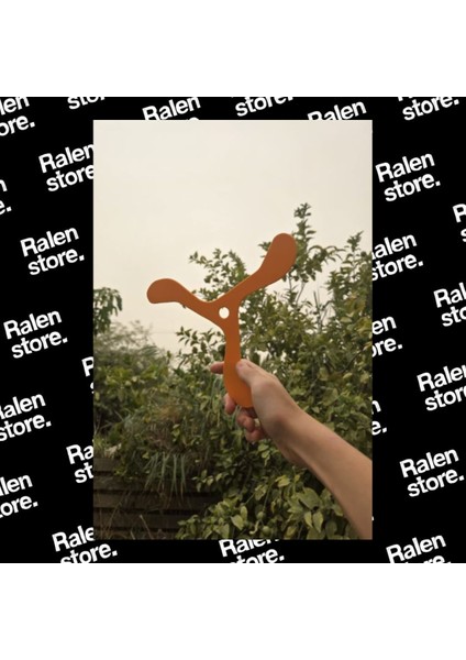 Boomerang Eğlence Oyuncağı Turuncu | 25CM | Turuncu ( Yüksek Kalite 3D Baskı Pla ) modelleri