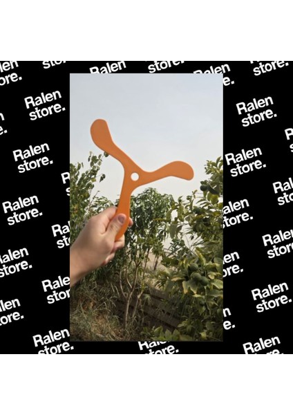 Boomerang Eğlence Oyuncağı Turuncu | 25CM | Turuncu ( Yüksek Kalite 3D Baskı Pla ) indirimleri