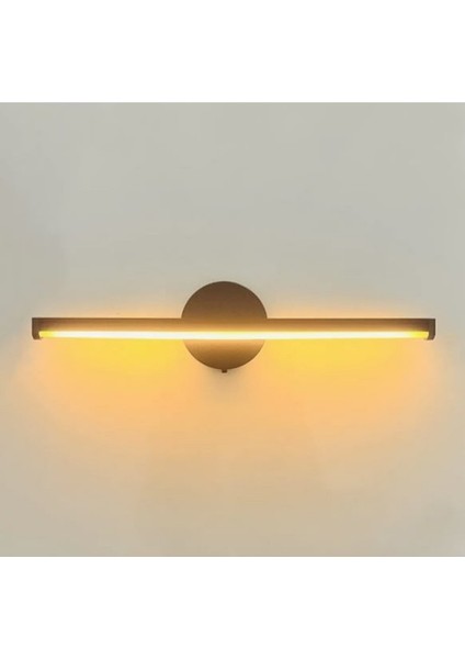 Modern Kablosuz Tak Çalıştır Ledli Pilli Metal Aplik Banyo Tablo Ayna Duvar Aydınlatma Gün Işığı indirimleri