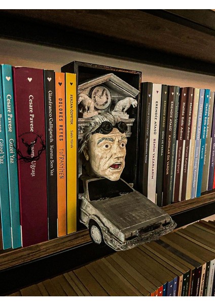 Hayatvesanat Back To The Future / Doc Brown / Kitaplık Figürü / Kitap Tutucu fiyatları