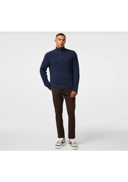 Erkek Kahverengi Slim Pantolon