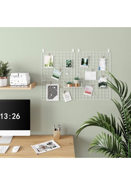 Fotoğraf Teli, 2'li Set, Duvar Dekoru, Çok Fonksiyonlu Duvar Teli, Duvar Izgarası, Diy, S K fırsatları