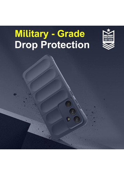 Samsung Galaxy S25 Fe Uyumlu Kılıf Esnek Tpu Oyuklu Arka Yüzey Tasarımlı Silikon Kapak