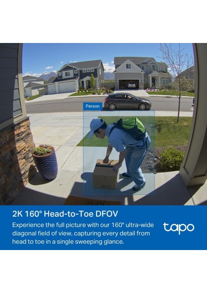 Tapo D210, 2k 3mp, Pille Çalışır, Iki Yönlü Konuşma, IP64, Bulut/yerel Depolama, Alexa ve Go modelleri