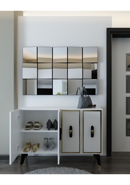 8171KM-32DD Konsol,kahve Köşesi,ayakkabılık,ofis Evrak Dolabı,mutfak Kiler Dolabı,tv Ünitesi-Ba indirimleri