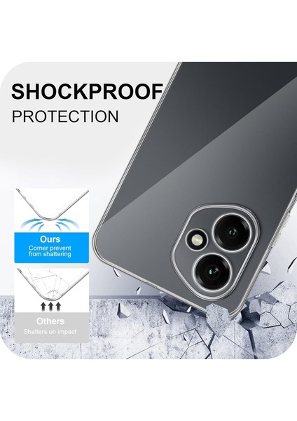 Honor 400 ile Uyumlu Kılıf Şeffaf Esnek Silikon Telefon Kılıfı Kapak modelleri