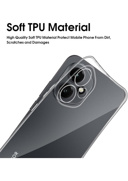 Honor 400 ile Uyumlu Kılıf Şeffaf Esnek Silikon Telefon Kılıfı Kapak indirimleri