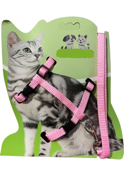 Kedi Gezdirme Göğüs Tasması Kedi Tasması