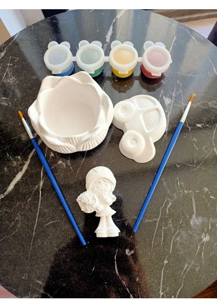 Anne Çocuk Boyama Seti 3 Obje