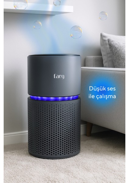 My Air Serisi FG-1016 H13 Hepa Filtreli, 4 Sistem Akıllı Hava Temizleme Cihazı