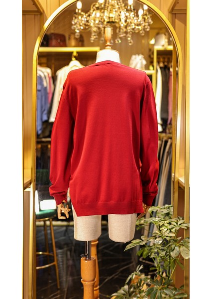 Mıssemramıss Vişne Renk Elegante Triko Bluz modelleri