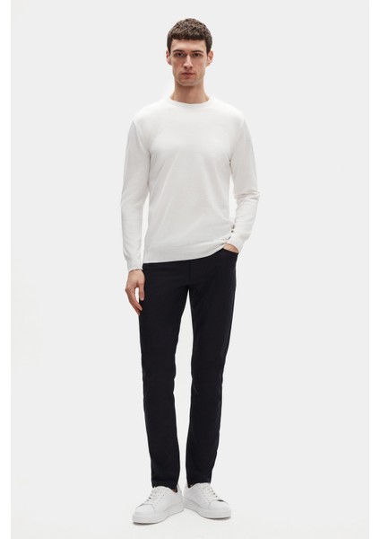 Ds Damat Regular Fit Ekru Tüylenme Yapmayan Bisiklet Yaka Triko Kazak 5HF06ORT12004 fırsatları