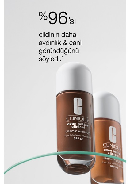 Even Better Clinical Vitamin Makeup Spf 50 Fondöten - Renk: Medium Deep Cool 4 - 30ML | C Vitamini modelleri