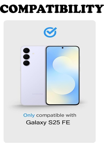 Samsung Galaxy S25 Fe ile Uyumlu Kılıf Şeffaf Kamera Korumalı Esnek Silikon Telefon Kılıfı Kapak fırsatları