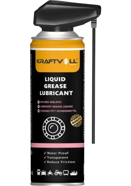 Sıvı Gres Yağı Sprey - Yeni Tip Aktivatörlü - 300 ml