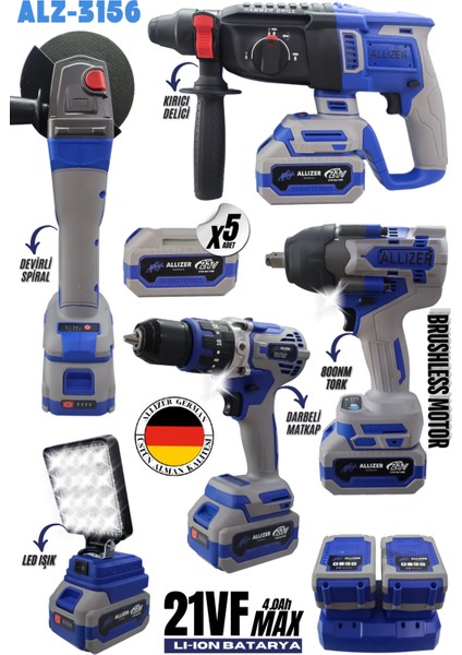 Allizer 4’lü Premium Set