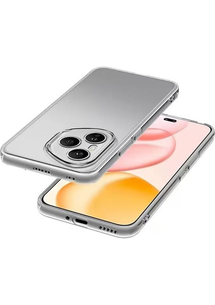 Honor 400 Pro ile Uyumlu Kılıf Şeffaf Esnek Silikon Telefon Kılıfı Kapak