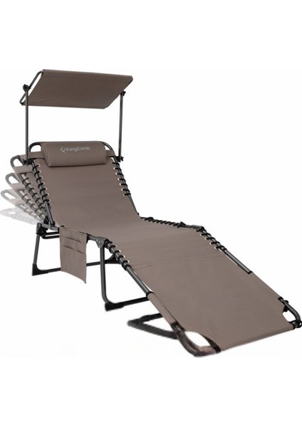 Magnolia B10 Plus Hands-Free Premium 7 Kademeli Katlanır Şezlong Beige