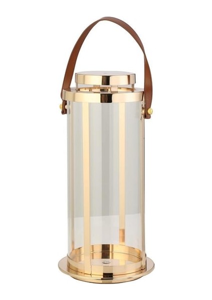 Vitale Gold Büyük Matara Fener 21*21*44 cm AK.JD0076