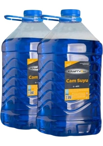 Kışlık Mavi Cam Suyu Antifrizi 3 LT - Hazır Karışım - Maksimum Buzlanma Önleyici Etki (-20°C)