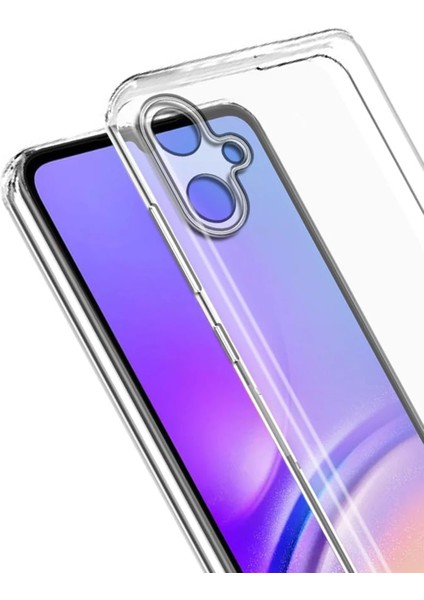 Samsung Galaxy A07 ile Uyumlu Kılıf Şeffaf Kamera Korumalı Esnek Silikon Telefon Kılıfı Kapak modelleri
